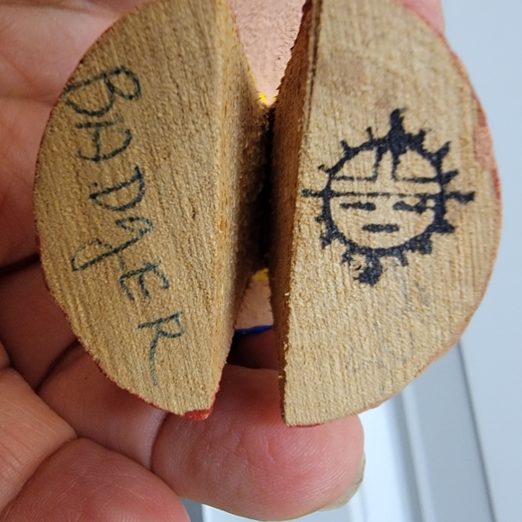 Vintage 5" Hand Carved Native American BADGER Kachina 5in Tall Signed - Picture 3 of 5